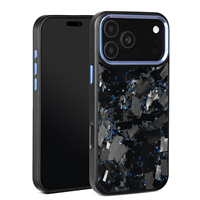 Étui de téléphone en TPU en fibre de carbone forgée pour iPhone 18/18Pro/18Pro Max/18air/17/17pro Max/17air/16/14/12pro/11/13/15