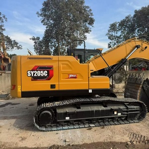 Used SANY205C Hydraulic Crawler Excavator Engine Motor Gearbox 20TON Operating Weight 2024 <b>Model</b> Tested Video Inspection Good - Product Image 5