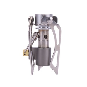 เตาแก๊สพกพาขนาดเล็กสำหรับแบ็คแพ็ค น้ำหนักเบา เตาแก๊สพกพาสำหรับตั้งแคมป์ เตาพกพาสำหรับเอาตัวรอดกลางแจ้ง เตาปิกนิกพกพา - Product Image 3