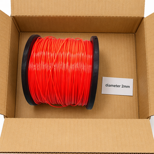 Fil de polyester rouge pour support de vigne, fixation de film de serre et d'arbres fruitiers en verger - Product Image 1