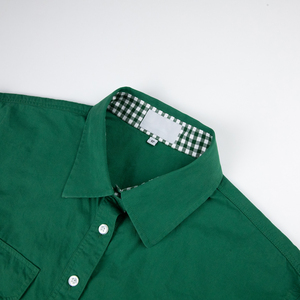 Camicie da lavoro Casual di alta qualità in cotone pesante per <span class=keywords><strong>uomo</strong></span> mezzo bottone frontale con tasche da Cowboy e camicie da <span class=keywords><strong>uomo</strong></span> - Product Image 3