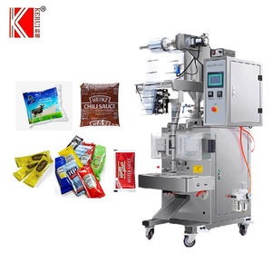 Machine d'emballage verticale automatique pour sceller les sachets liquides <span class=keywords><strong>de</strong></span> sauce huile <span class=keywords><strong>de</strong></span> <span class=keywords><strong>tournesol</strong></span> miel et <span class=keywords><strong>ketchup</strong></span> - Product Image 2
