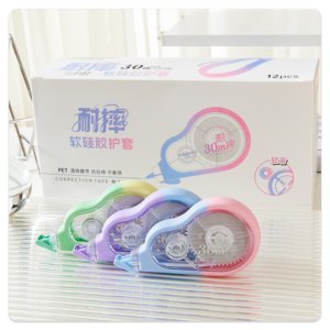 Nastro Correttore in Plastica da 30m, Colorato e Carino, Asciugatura Rapida, Pellicola Liscia, Cancelleria Scolastica per Studenti, Vendita all'Ingrosso - Product Image 3