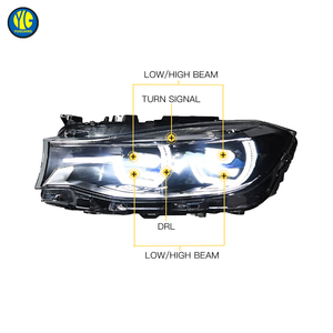 Faro LED YU GUANG per BMW Serie <span class=keywords><strong>3</strong></span> GT F34, Faro LED 2013-2020, Aggiornamento Proiettore, Luce Diurna DRL, Coppia di Fari per BMW F34 GT - Product Image 5