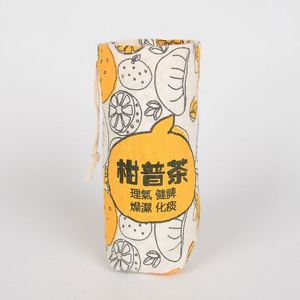 Pochette à thé en coton et lin avec cordon de serrage, respirante, réutilisable, écologique, portable, pour l'emballage du thé, sac de rangement pour thé fait à la main - Product Image 2