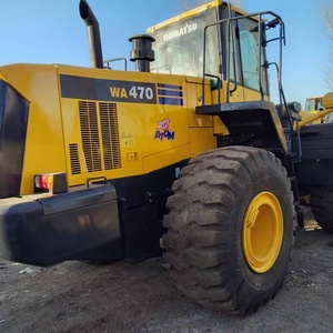 Komatsu Wheel Loader Used Heavy Duty Construction Equipment Yellow Color - Product Image 4