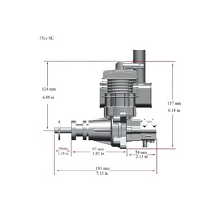 Rcgf Stinger <span class=keywords><strong>35cc</strong></span> SE xăng động cơ 2 chu kỳ Piston hỗ trợ cho 1908 2010 đạo cụ FPV <span class=keywords><strong>rc</strong></span> UAV máy bay điện đồ chơi kim loại - Product Image 5
