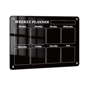 Pizarra Acrílica <span class=keywords><strong>UNU</strong></span> al por Mayor, Calendario Magnético para Refrigerador, Planificador, Tablero de Escritura - Product Image 2