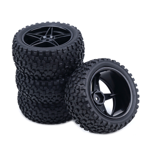 Pièces de voiture RC <span class=keywords><strong>Tamiya</strong></span> Arrma Traxxa de haute qualité en gros <span class=keywords><strong>1</strong></span>/<span class=keywords><strong>10</strong></span>, pneus en caoutchouc plastique avant et arrière - Product Image 1