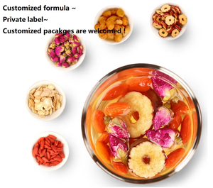 Teh <span class=keywords><strong>Herbal</strong></span> campur segar organik dengan tanggal merah Gojiberry longar untuk langsing & detoks beauty-teh longgar dalam kemasan tas - Product Image 2