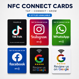 Tarjeta NFC de PVC personalizada con chip NFC para reseñas de Google y <span class=keywords><strong>WhatsApp</strong></span>, tarjeta sin contacto para redes sociales, con función de toque, venta al por mayor, para aumentar seguidores - Product Image 3