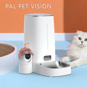 CITICITY Smart Automatic Pet <b>Feeder</b> HD Camera Dog <b>Cat</b> Food Dispenser Tuya Smart Stainless Steel Bowl Tuya Plan Integration - Product Image 4