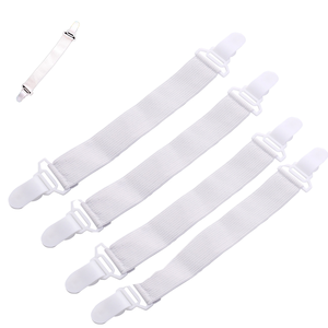 4 cái Kẹp Ga trải giường chống trượt đàn hồi màu trắng ốc vít kẹp chăn đồ lặt vặt gia dụng ốc vít giường nệm - Product Image 1