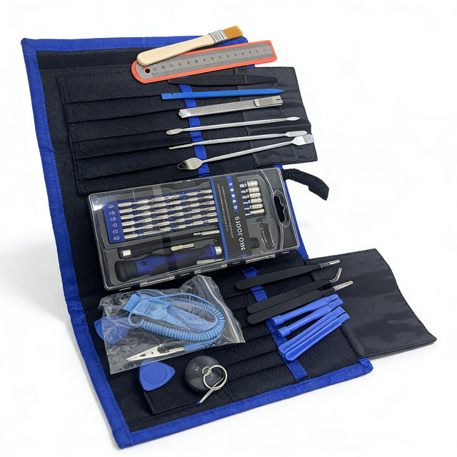 80 in 1 Professional Phone Repair Tool Kit with Precision Magnetic Screwdrivers for iPhone MacBook Computer Laptop PC