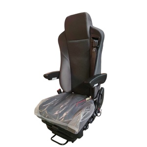 Siège de conducteur de camion R450, suspension pneumatique longue distance, cuir confortable, sièges de conducteur de semi-remorque pour Scania, kit de mise à niveau, pièces - Product Image 1