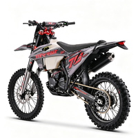 Moto Tout-Terrain Enduro 300CC YBS300 4 Temps Refroidi à Eau pour Adultes Course Enduro Dur TURRUT