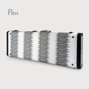 Étui de guitare électrique personnalisable Rm WC45-E2 avec logo, en cuir, <span class=keywords><strong>contreplaqué</strong></span> et doublure en velours anti-choc pour guitare, basse, ukulélé, solo, maison - Product Image 4