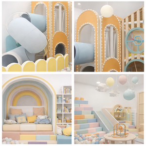 Equipo de Juegos Interior para Niños, Duradero, Ecológico y Suave, con Estructura de Escalada Multinivel para la Diversión en el Jardín de Infancia - Product Image 2
