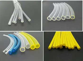 Bomba peristáltica médica de grado alimenticio personalizable de alta calidad Tubo de silicona Tubo de manguera de goma transparente flexible