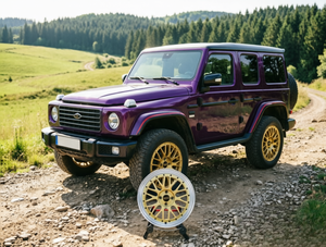Ruedas Beadlock de Aleación <span class=keywords><strong>4x4</strong></span> Cromadas 4x100 4x114.3 67.1/73.1mm 16 17 18 19 20 22 para Suzuki Jimny Todoterreno de Uso Ligero - Product Image 3