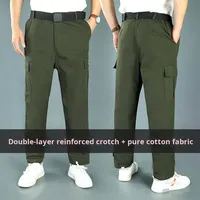 Pantalones de Trabajo para Hombre, de Poliéster, Resistentes a la Suciedad, Resistentes al Desgaste, Protección Laboral, Corte Recto y Holgado, para Mecánicos y Reparación de Automóviles