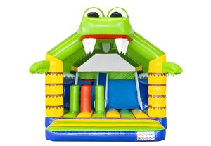 Offre Spéciale : Château <span class=keywords><strong>Gonflable</strong></span> Crocodile Personnalisé avec Toboggan pour Parcs Extérieurs - Product Image 4