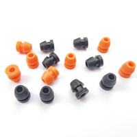 Anneau de sortie de câble en silicone personnalisable, double face, étanche, pour protection de bobine de câble