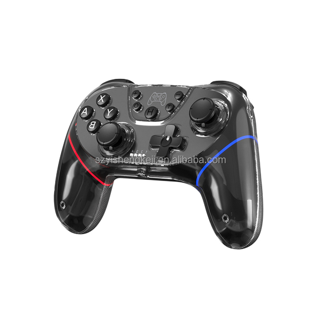 T56 Wireless NS Switch Pro RGB Light Game Controller for NS Lite OLED Gaming Console BT PC Gamepad with Hall Trigger Joystick