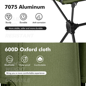 Liheng Trọng lượng nhẹ đi bộ đường dài BBQ bãi biển bảng Cắm trại Có thể gập lại Backpacking bảng nhỏ Gấp Cắm Trại Ngoài Trời nhôm mini bảng - Product Image 2