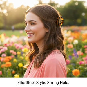 กิ๊บหนีบผมแม่เหล็กแบบมีโลโก้สั่งทำ แข็งแรง 2-in-1 อุปกรณ์เสริมกิ๊บหนีบผมสำหรับผู้หญิงและเด็กผู้หญิง กันลื่น อเนกประสงค์ สำหรับจัดแต่งทรงผม - Product Image 6