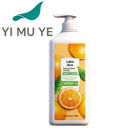 Détergent liquide vaisselle OEM personnalisé, parfum orange, dégraissant doux, 500g, nettoyant cuisine pour fruits et légumes