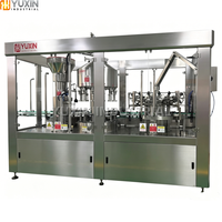 Ligne de production, de remplissage et de bouchage automatique de vin, de vodka et de spiritueux, machine de remplissage de bouteilles de liqueur