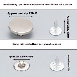 Trung Quốc Nhà Máy Cửa Hàng OEM ODM Tùy Chỉnh Nút Quần Jean 17Mm Brass Biểu Tượng Tùy Chỉnh Nút Kim Loại Người Đàn Ông Của Áo Khoác Nút - Product Image 6