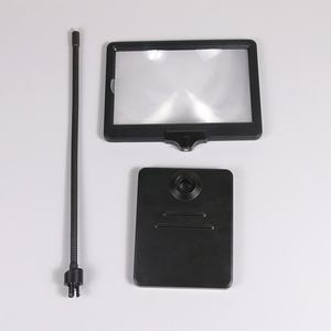 Support <span class=keywords><strong>de</strong></span> téléphone portable/lunette <span class=keywords><strong>de</strong></span> <span class=keywords><strong>lecture</strong></span> multifonctionnelle, <span class=keywords><strong>loupe</strong></span> <span class=keywords><strong>de</strong></span> bureau Fresnel détachable, portable, 185x115mm F8910T - Product Image 4