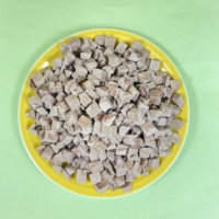 Friandises pour chats et chiens riches en protéines, naturelles, à ingrédient unique, sans additifs, riches en vitamines, nourriture pour animaux de compagnie, foie de lapin lyophilisé