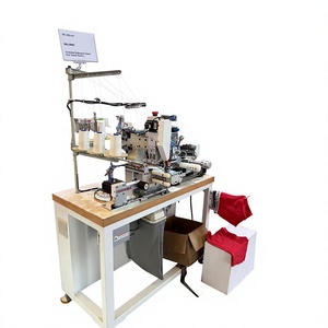 Machine automatique programmable RONMACK RM-3662-MJ pour l'application de bandes élastiques en métal sur sous-vêtements, pour usine de confection - Product Image 3