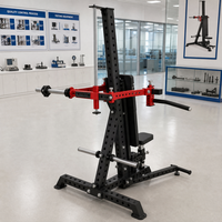 Presse à épaules assise robuste, équipement de musculation professionnel réglable pour la musculation