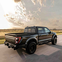 Persienne de fenêtre arrière bricolage pour Ford F-150 2019-2023 Raptor/Lightnin accessoires ABS