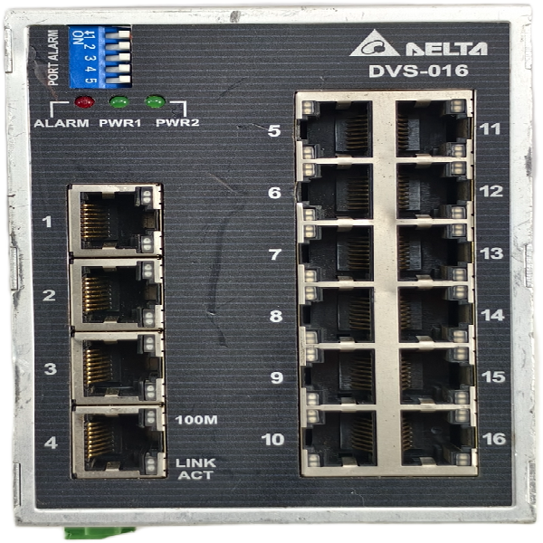 Dvs-016 W01 Switch Network 16 Port Wide Temp Rj45 Ethernet Swi