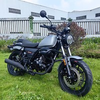 Nouvelle moto de course six vitesses à barres parallèles, refroidie par eau, 400cc, haute performance, machine sportive puissante