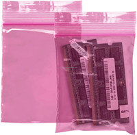Sacs refermables réutilisables en LDPE transparent robuste, résistants à l'humidité, pour l'emballage de composants électroniques et de matériel d'exposition (OEM)