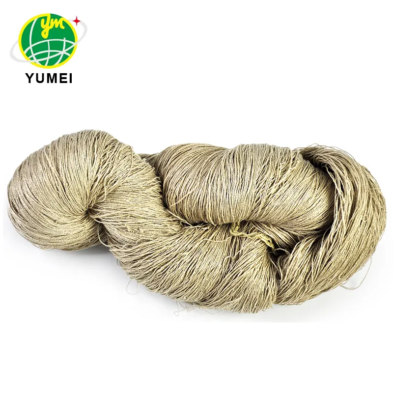 Hot Selling 100% Natural Linen Yarn Cheap Price for Linen Dress Natural Flax Linen Yarn