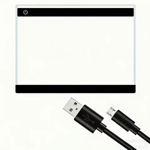 Tablette lumineuse LED pour dessin, traçage et copie, luminosité réglable, intensité variable, planche à dessin pour enfants - Product Image 4