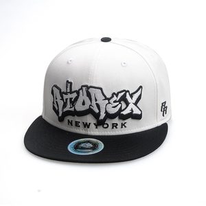 חדש מותאם אישית גברים נשים ספורט שחור ולבן כובעים - Product Image 1