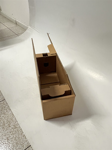 Boîtes de papier ondulé brun avec logo personnalisé de vente directe d'usine fabriquées en Italie avec un emballage de qualité supérieure - Product Image 3