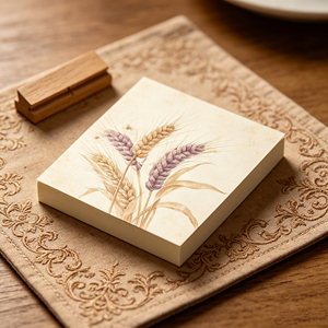 Wheat Field Design Memo Pad 70 Sheets Per Pad For Office School Use - Product Image 4
