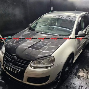 <span class=keywords><strong>Capot</strong></span> Moteur Neuf en Fibre de Carbone pour Volkswagen Golf <span class=keywords><strong>5</strong></span> MK5, Noir, Fixation Boulonnée, avec Boulons, Garantie 1 An - Product Image 4