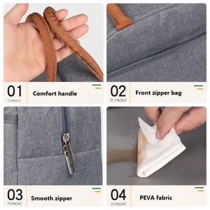 Sac isotherme portable personnalisé avec logo, petit format, imperméable, pour pique-nique - Product Image 4
