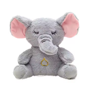 Muñeca <span class=keywords><strong>de</strong></span> elefante <span class=keywords><strong>de</strong></span> música luminosa <span class=keywords><strong>para</strong></span> bebé, sonido calmante y material <span class=keywords><strong>de</strong></span> felpa ligero, técnicas lavadas <span class=keywords><strong>para</strong></span> cumpleaños o tiempo <span class=keywords><strong>de</strong></span> sueño - Product Image 5
