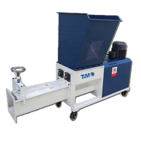 Compacteur à vis haute densité avec composants d'engrenage et de moteur pour le recyclage des déchets de polystyrène